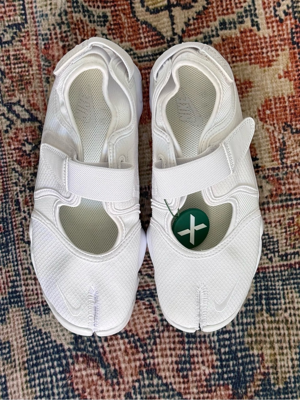 Nike Air Rift Breathe White Pure Platinum - Picture 8 of 10